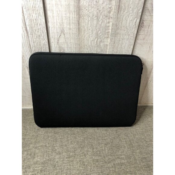 Black 15.6-Inch Laptop Electronic Sleeve Protective Travel Case with Zipper - Picture 2 of 4